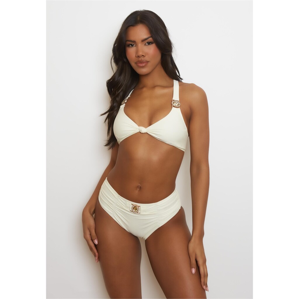 Moda Minx Balconette-Bikini »Amour Knot« mit modischer Schnürung am Rücken ▷ für