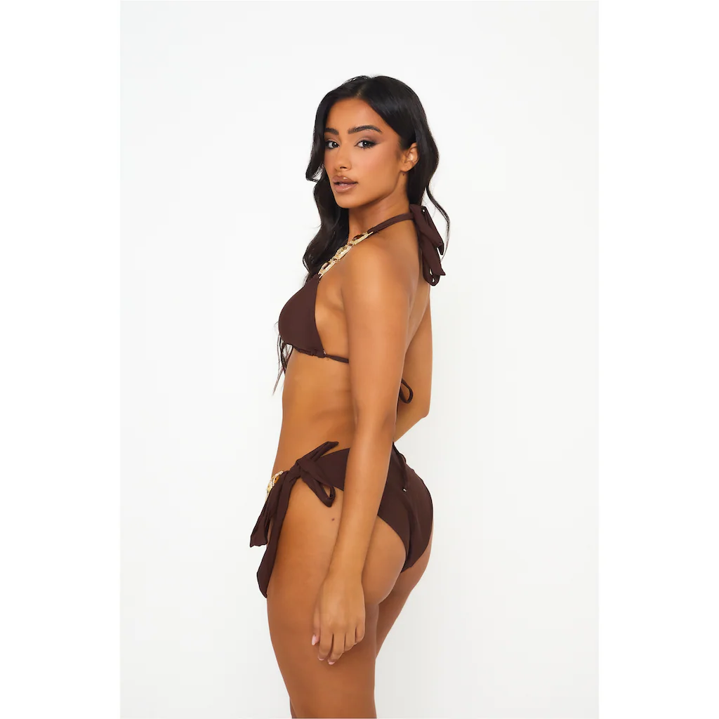 Moda Minx Bikini-Hose »Boujee« (1 St. Panty) Mit Seitlicher Bindung Und Funkelnden Steinbesatz Bestellen