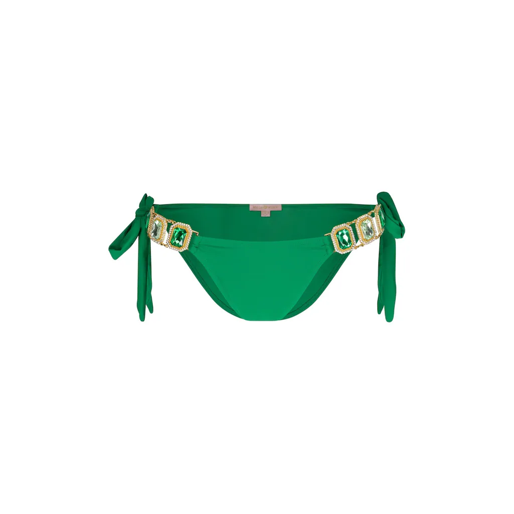 Moda Minx Bikini-Hose »Boujee« (1 St. Panty) Mit Seitlicher Bindung Und Funkelnden Steinbesatz Online Kaufen