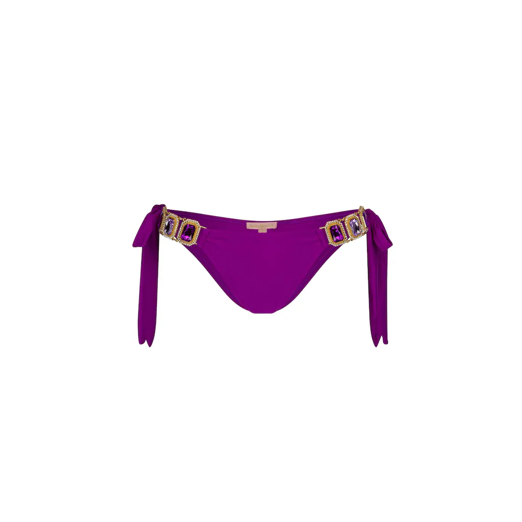 Moda Minx Bikini-Hose »Boujee« (Panty) Mit Seitlicher Bindung Und Tollem Steinbesatz Bestellen