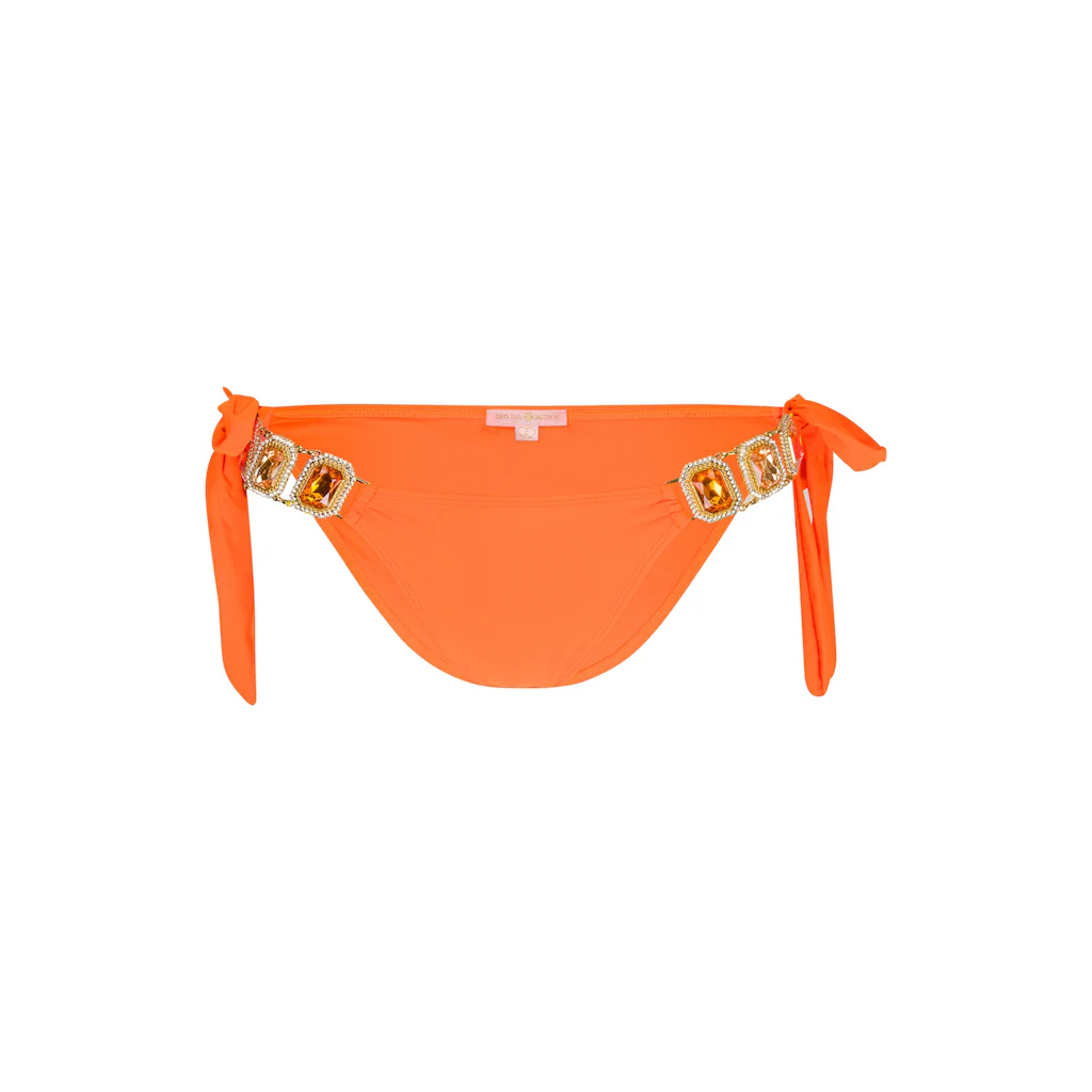 Moda Minx Bikini-Hose »Boujee« (Panty) Mit Seitlicher Bindung Und Funkelndem Steinbesatz Online Bestellen