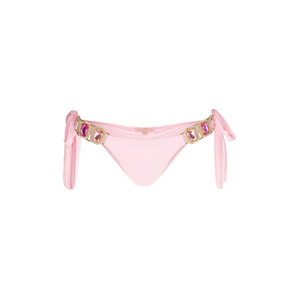 Moda Minx Bikini-Hose »Boujee« (Panty) Mit Seitlicher Bindung Und Tollem Steinbesatz ▷ Für