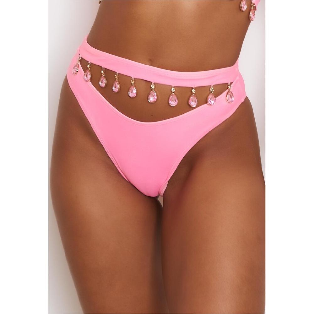 Moda Minx Bikini-Hose »Hera Droplet Cut Out High Waist« Mit Wunderschönen Anhängern Kaufen