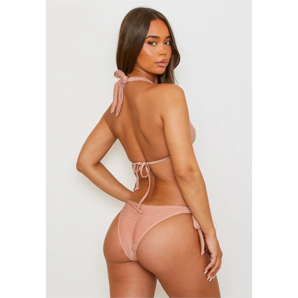 Moda Minx Bikini-Hose »Lumiere Amour« Mit Seitlicher Bindung Und Steinbesatz Kaufen