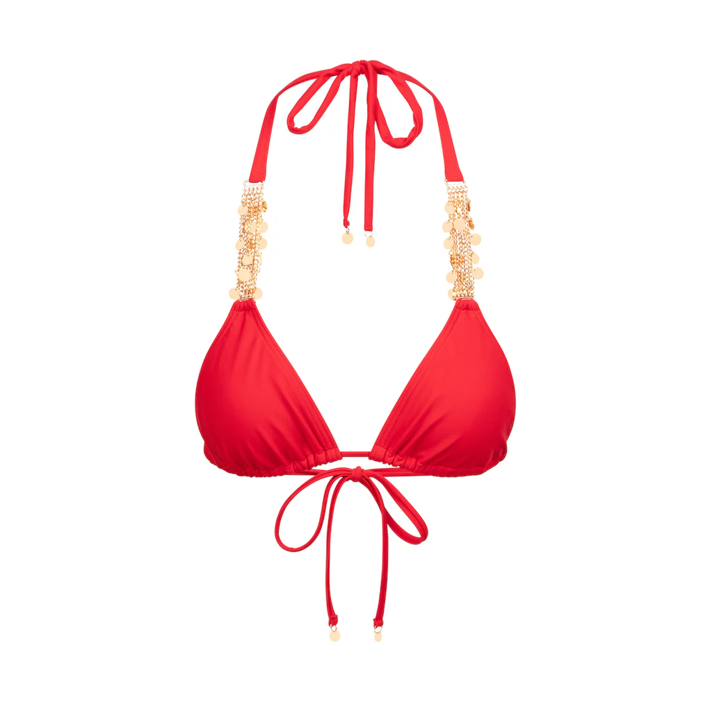 Moda Minx Triangel-Bikini-Top »Alicia Coin« Mit Wunderschönen Münzanhängern
