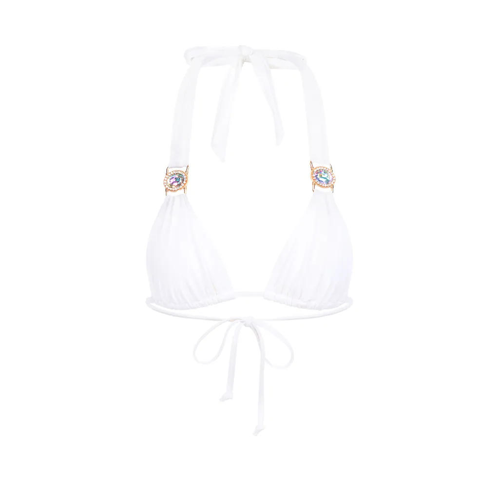 Moda Minx Triangel-Bikini-Top »Amour« Mit Funkelndem Steinbesatz Online Kaufen