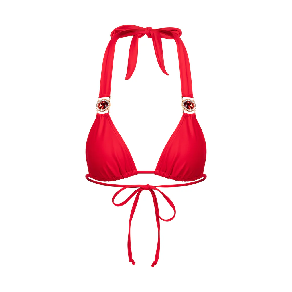 Moda Minx Triangel-Bikini-Top »Amour« Mit Funkelndem Steinbesatz Online Bestellen