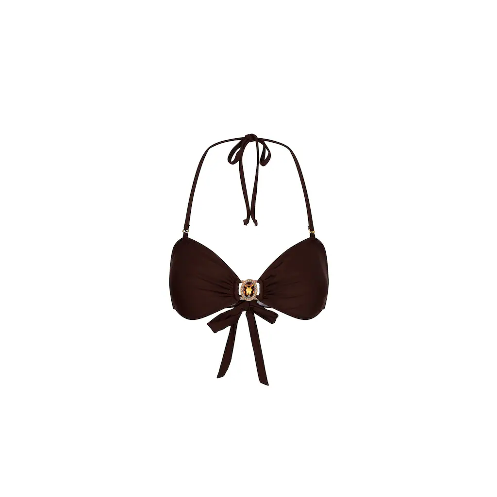 Moda Minx Triangel-Bikini-Top »Amour« Mit Funkelnden Glitzersteinen Online Bestellen