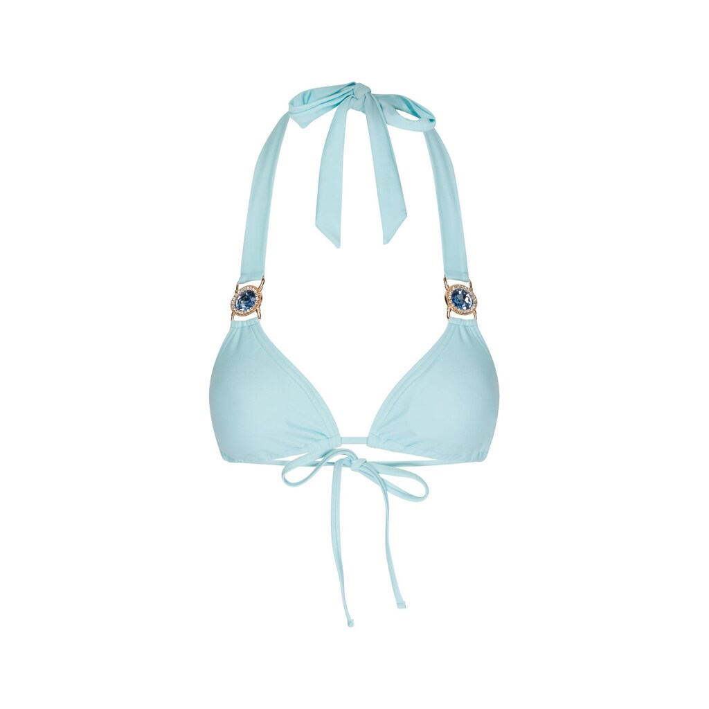 Moda Minx Triangel-Bikini-Top »Amour Triangel Top« Mit Stilvollem Steinbesatz