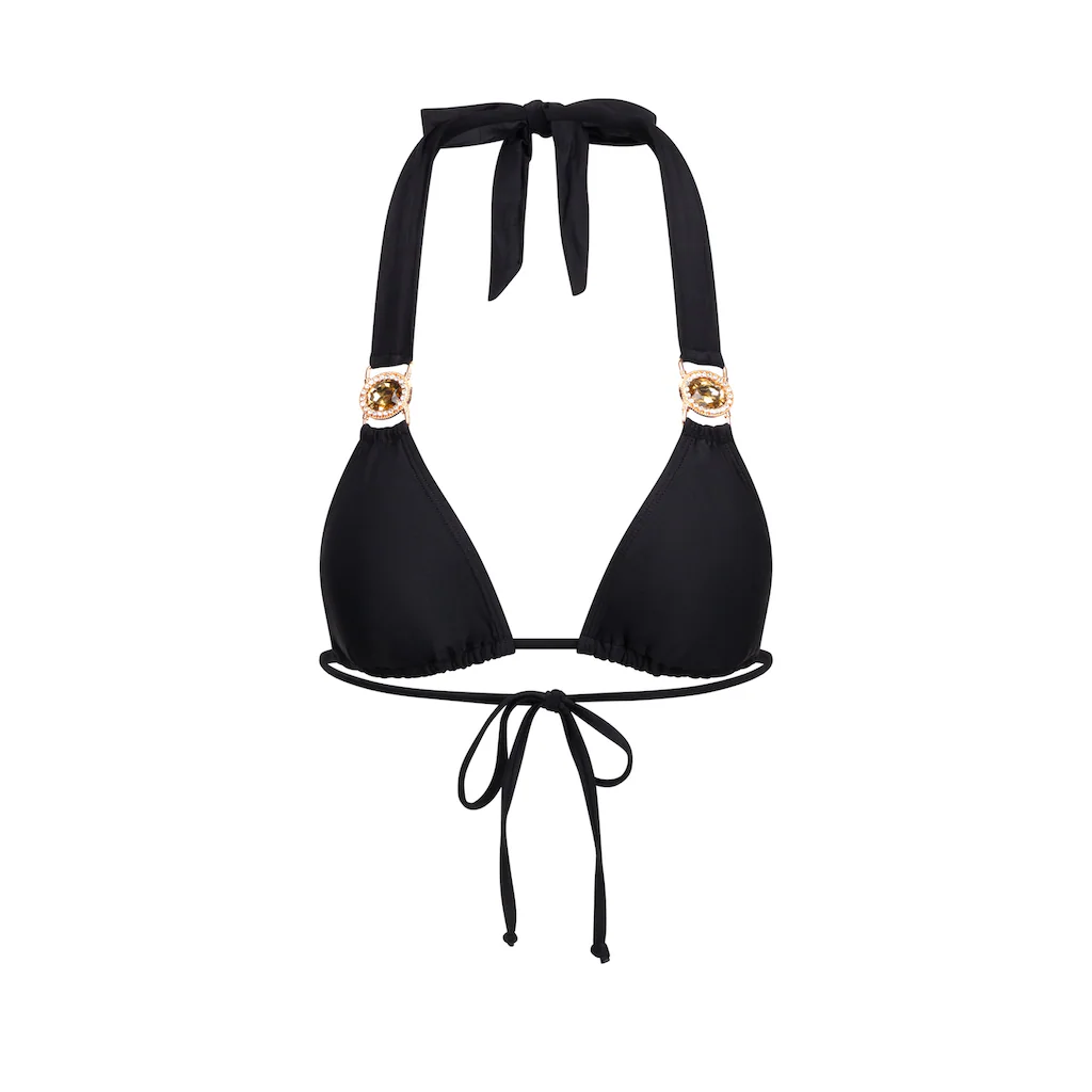 Moda Minx Triangel-Bikini-Top »Amour Triangle« Mit Stilvollem Steinbesatz ▷ Für