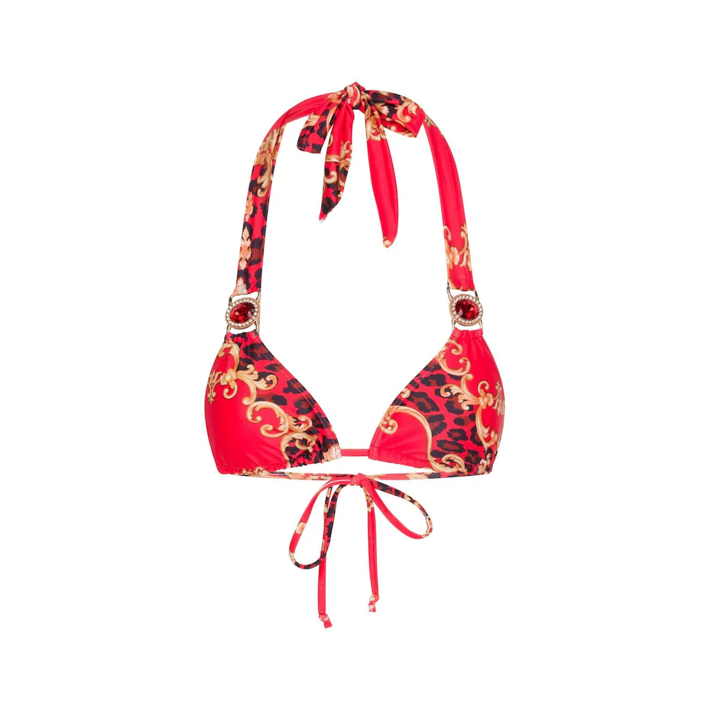 Moda Minx Triangel-Bikini-Top »Bella Vita« Mit Tollem Allover-Muster
