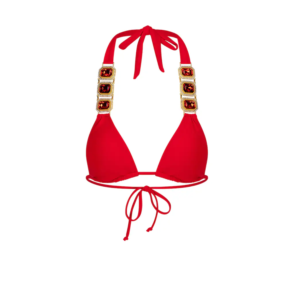 Moda Minx Triangel-Bikini-Top »Boujee« (1 St.) Mit Stilvollem Steinbesatz Kaufen