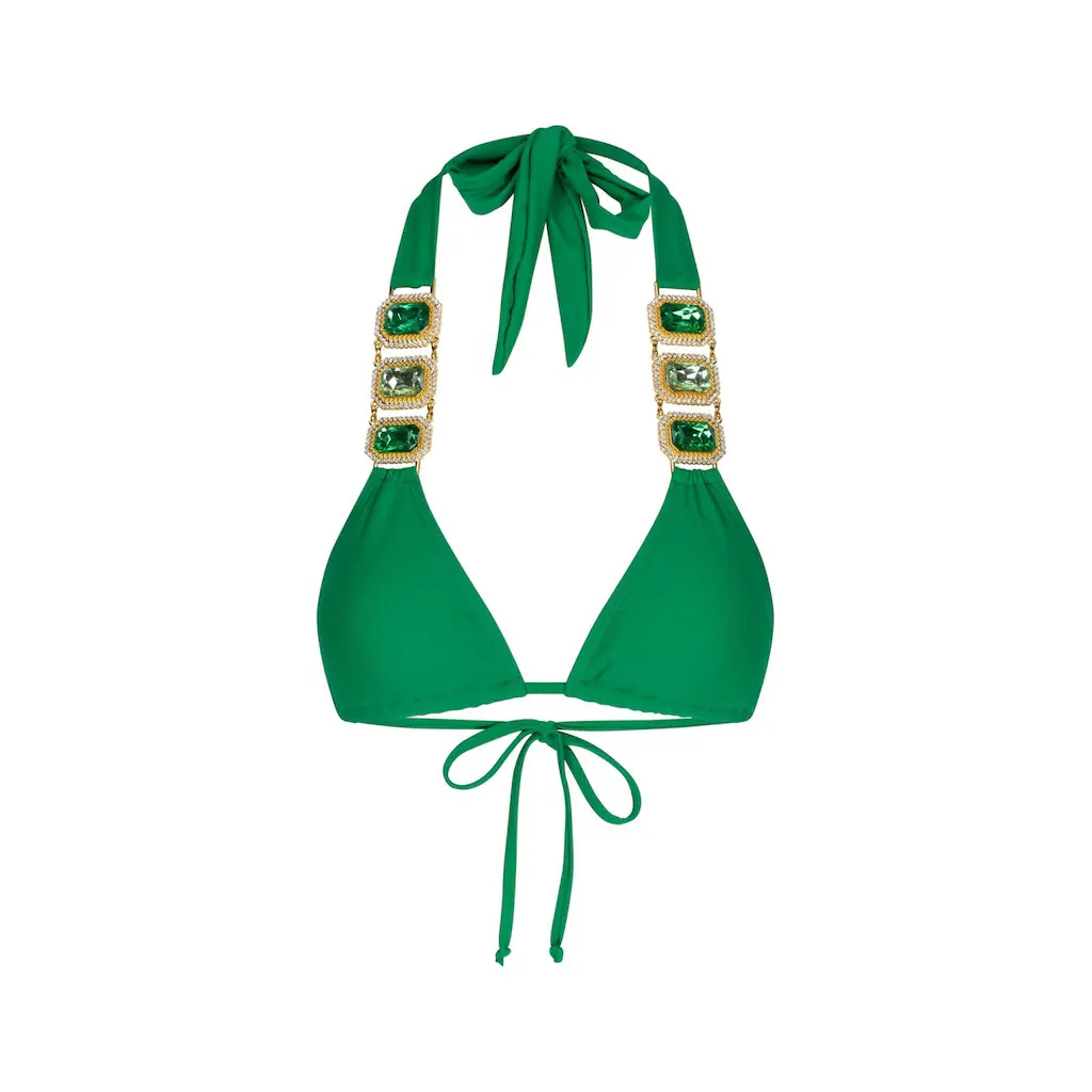 Moda Minx Triangel-Bikini-Top »Boujee« Mit Funkelndem Steinbesatz ▷ Für