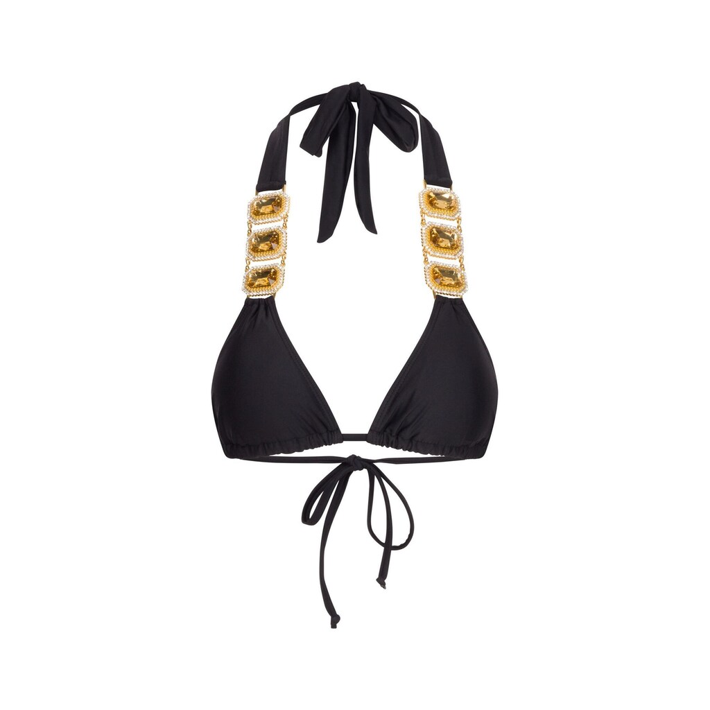 Moda Minx Triangel-Bikini-Top »Boujee« Mit Stilvollem Steinbesatz Kaufen