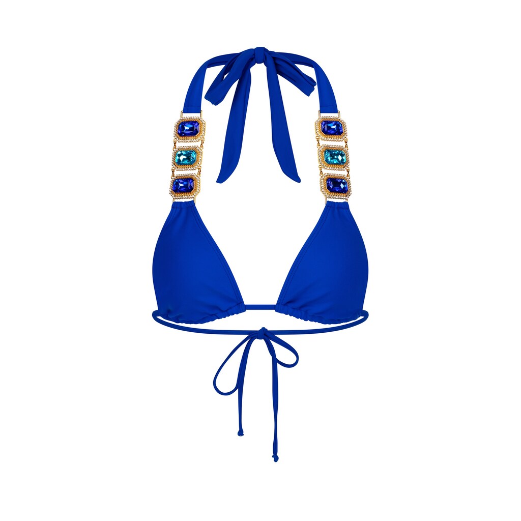 Moda Minx Triangel-Bikini-Top »Boujee Triangel Top« Mit Stilvollem Steinbesatz Kaufen