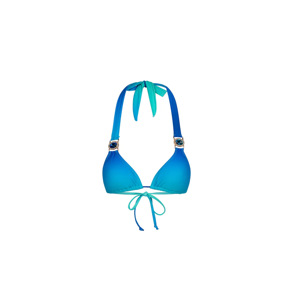 Moda Minx Triangel-Bikini-Top »Club Tropicana Triangel Top« Mit Stilvollem Steinbesatz Online Bestellen