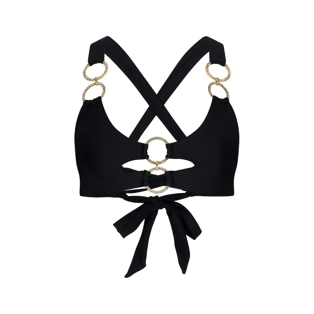 Moda Minx Triangel-Bikini-Top »Euphoria« Mit Wunderschönen Ring-Elementen ▷ Für