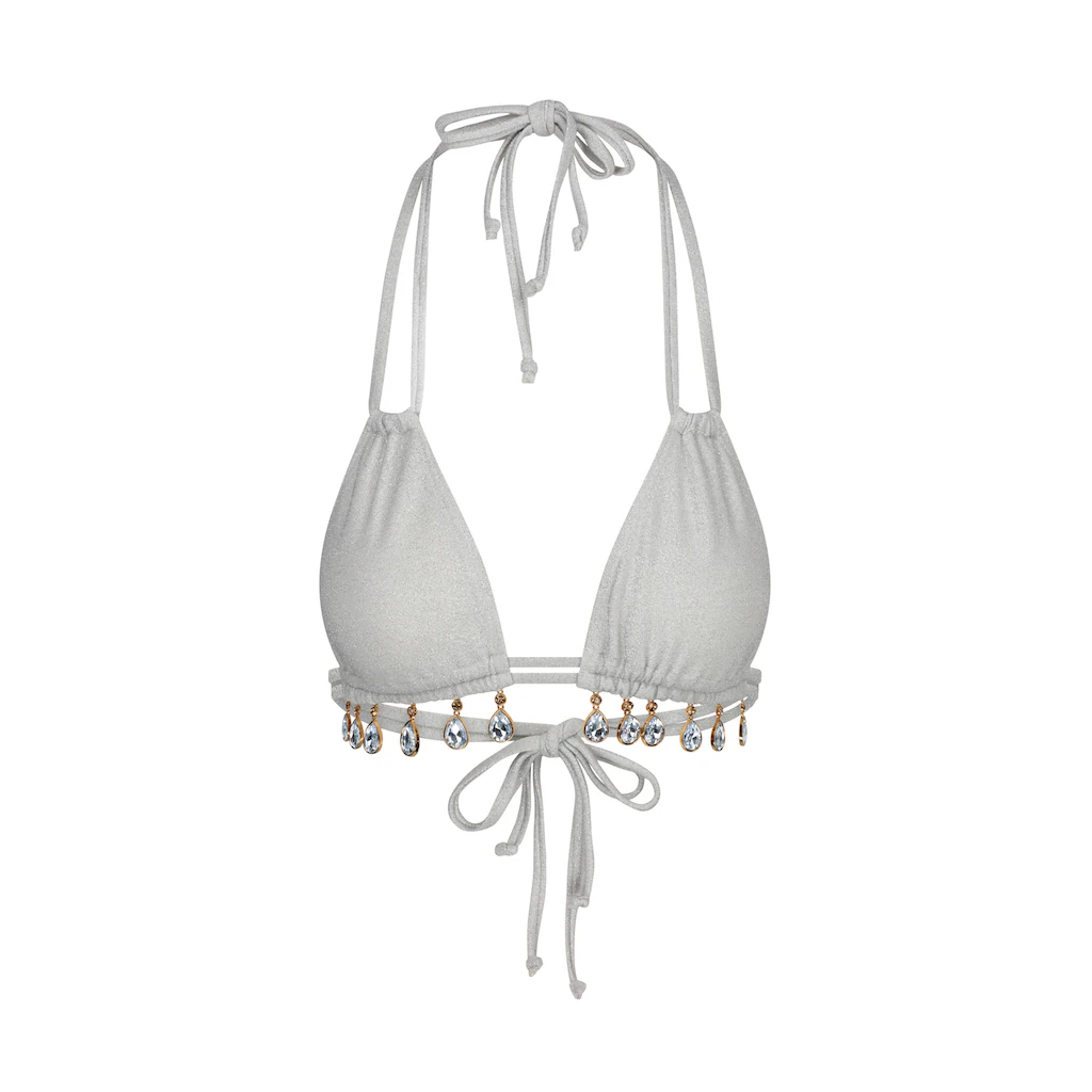 Moda Minx Triangel-Bikini-Top »Lumiere Droplet« (1 St.) Mit Funkelnden Anhängern Kaufen