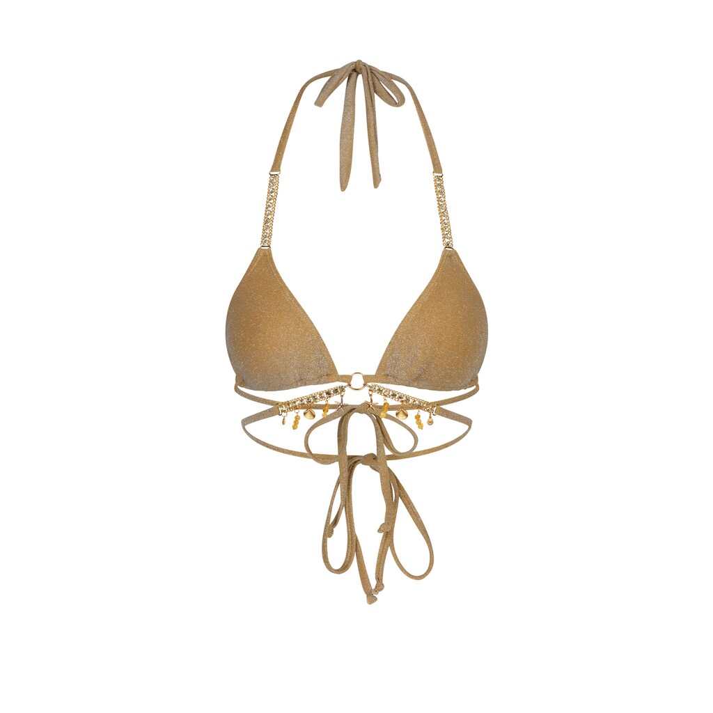Moda Minx Triangel-Bikini-Top »Lumiere Seychelles« Mit Funkelnden Anhängern Online Bestellen