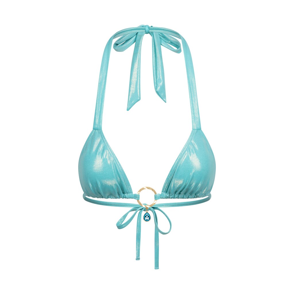Moda Minx Triangel-Bikini-Top »Mykonos« Mit Ring-Element Und Glitzerndem Anhänger Online Kaufen