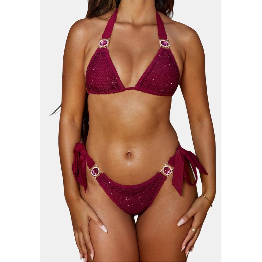 Moda Minx Triangel-Bikini-Top »Private Island« Mit Funkelndem Steinbesatz Kaufen