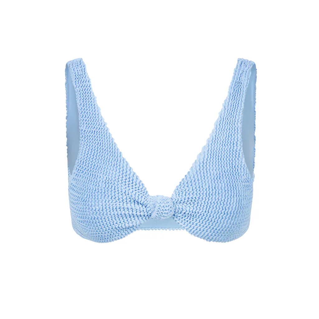 Moda Minx Triangel-Bikini-Top »Scrunch Knot« Mit Stylischem Knoten-Detail ▷ Für