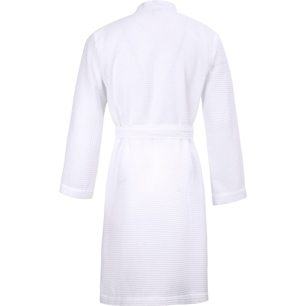 Möve Kimono »Homewear Ideal Für Sauna & Spa Hotelbademantel Morgenmantel« (1 St.) Piquée-Oberfläche