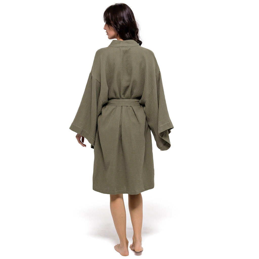 Möve Kimono »ideal Für Sauna & Spa Hotelbademantel Morgenmantel« (1 St.) Bestellen