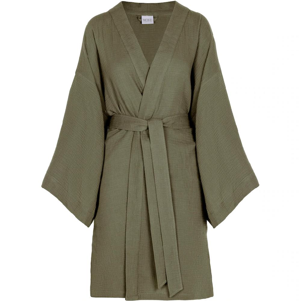 Möve Kimono »ideal Für Sauna & Spa Hotelbademantel Morgenmantel« (1 St.) Bestellen