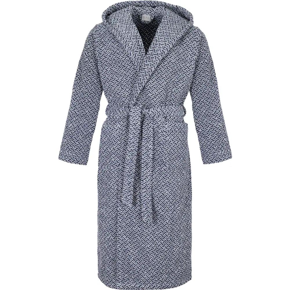 Möve Unisex-Bademantel »Brooklyn ideal für Sauna & Spa Hotelbademantel Morgenmantel« (1 St.)