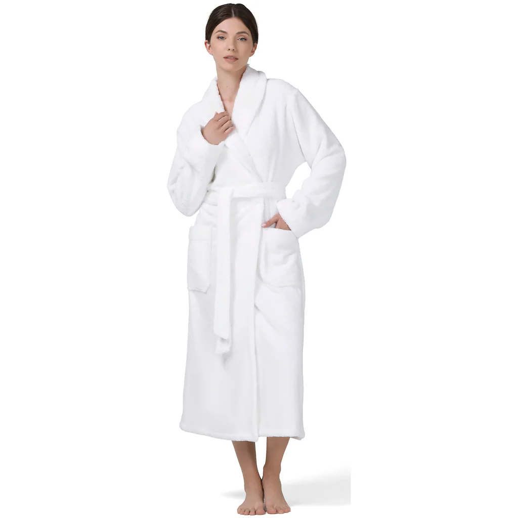 Möve Unisex-Bademantel »ideal Für Sauna & Spa Hotelbademantel Morgenmantel« (1 St.)