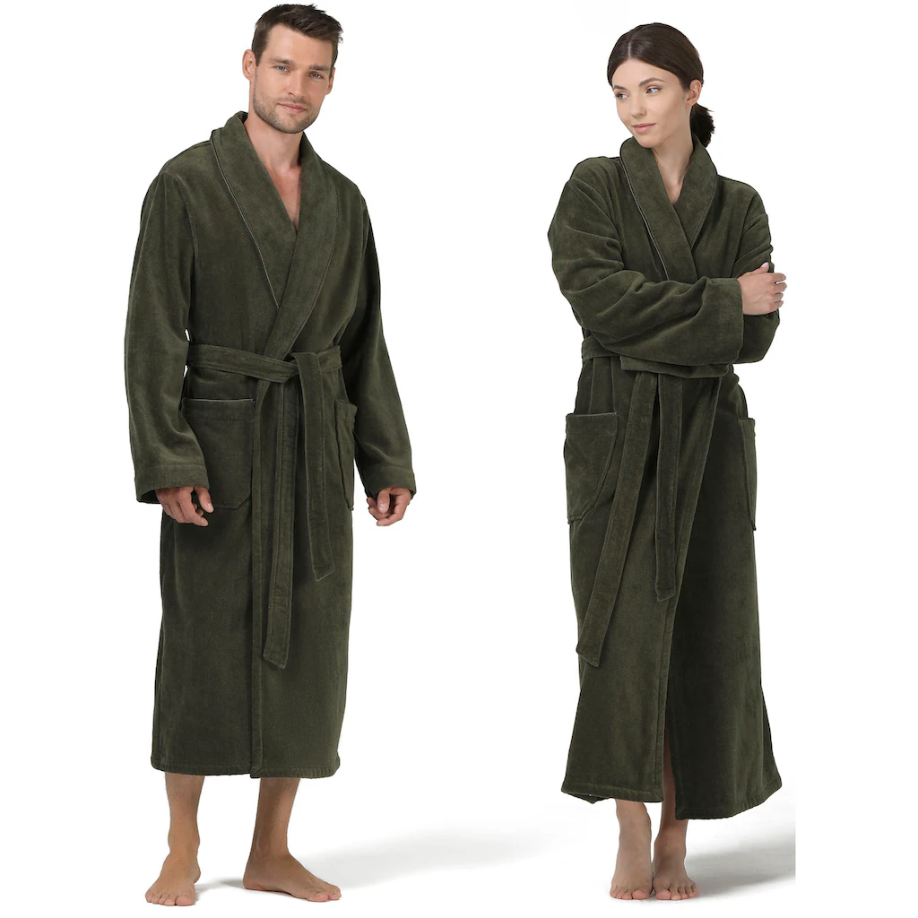 Möve Unisex-Bademantel »ideal für Sauna & Spa Hotelbademantel Morgenmantel« (1 St.) kaufen