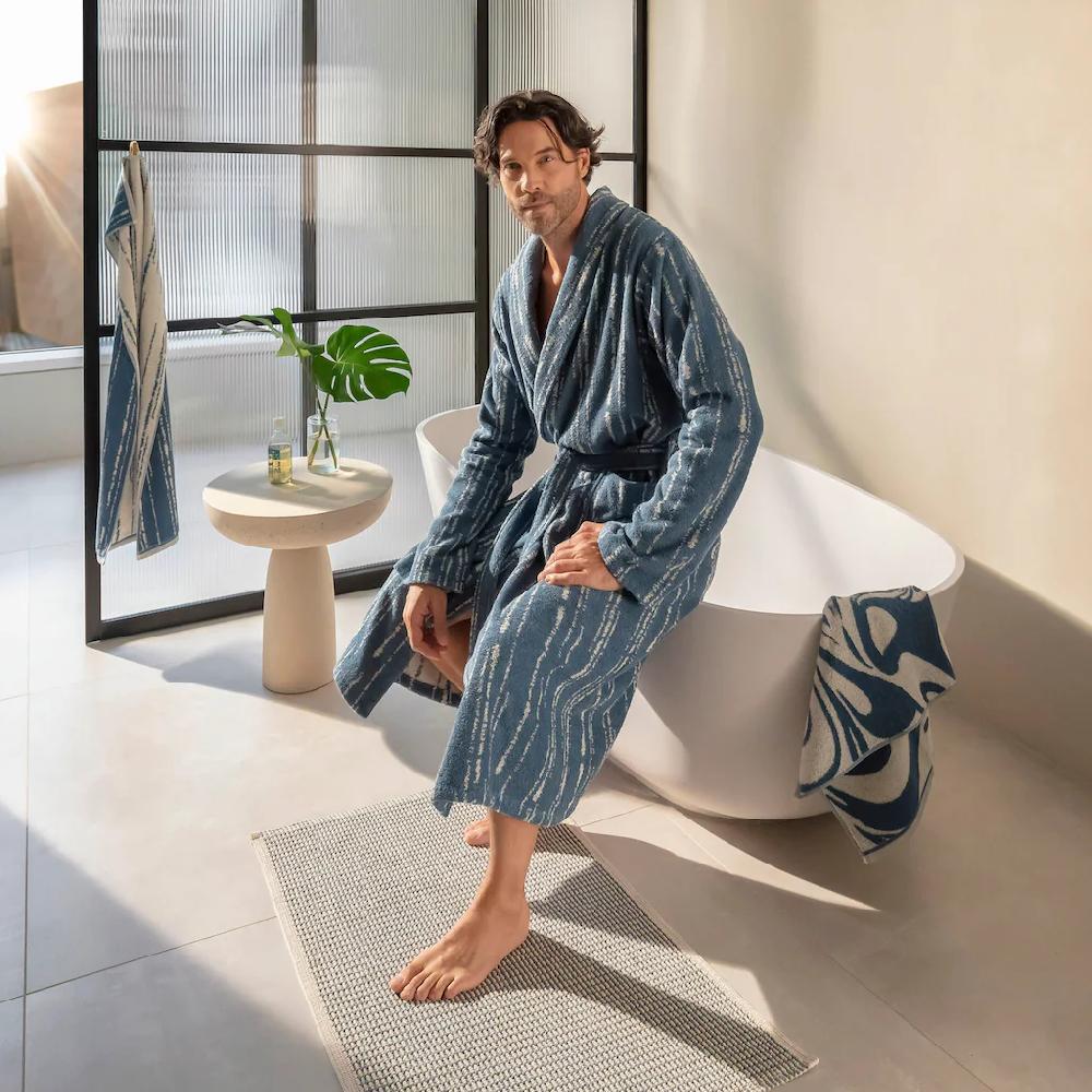 Möve Unisex-Bademantel »ideal Für Sauna & Spa Hotelbademantel Morgenmantel« (1 St. Passende Handtücher Dazu Erhältlich)