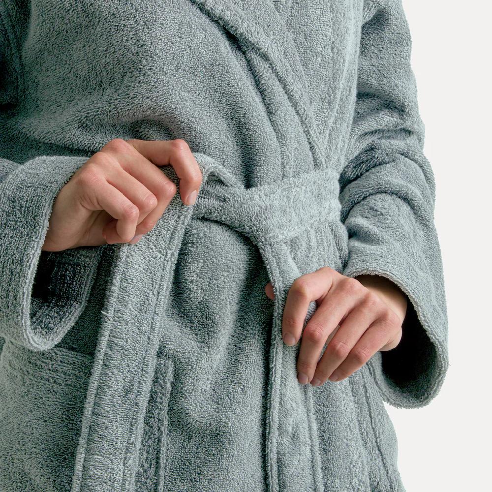 Möve Unisex-Bademantel »Superwuschel Kapuze Ideal Für Sauna & Spa Hotelbademantel« (1 St.) In Uni