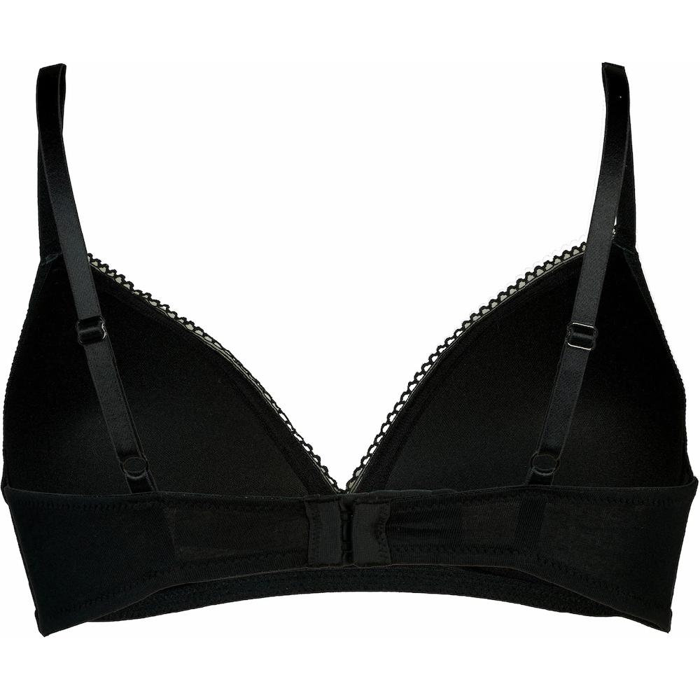 My Basic Soft-BH »padded Cotton Bra« Mit Leichtem V-Ausschnitt Kaufen
