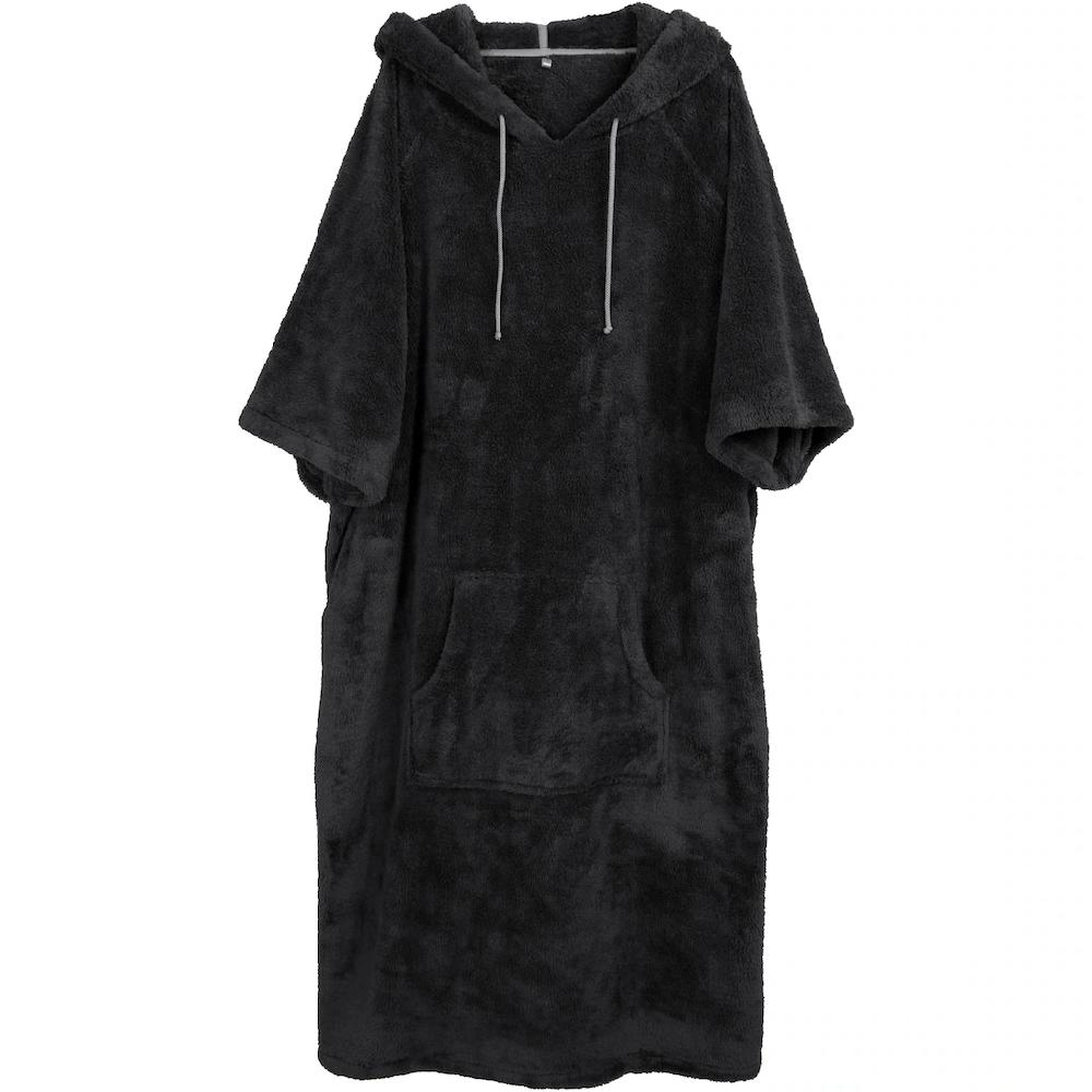 My Home Badeponcho »Lillou Ideal Für Sauna Spa & Im Urlaub« (1 St.) Weich Und Kuschelig Fleece Unisex Für Damen Und Herren Surfponcho