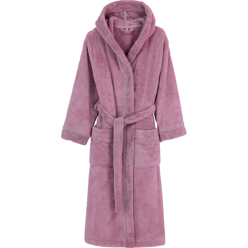 My Home Unisex-Bademantel »Lillou Ideal Für Sauna & Spa Hotelbademantel Morgenmantel« (1 St.) Kuschelig Weicher Fleece Für Damen Und Herren XS-3XL