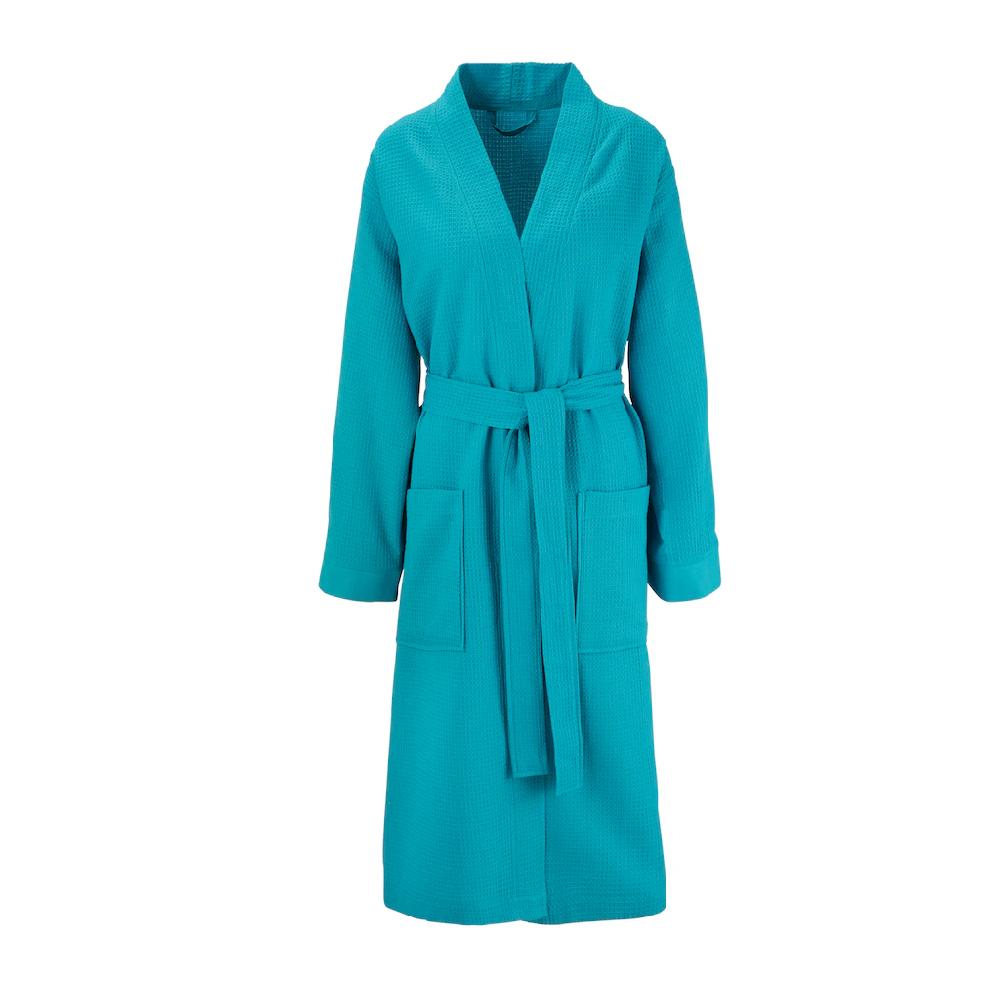 My Home Unisex-Bademantel »Vanessa« (1 St.) Taschen Damen & Herren Waffelpiqué Leichte Qualität S-3XL Im Sale