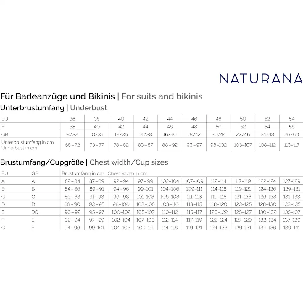 Naturana Badeanzug »Beautiful Beaches« Mit Verstellbaren Trägern