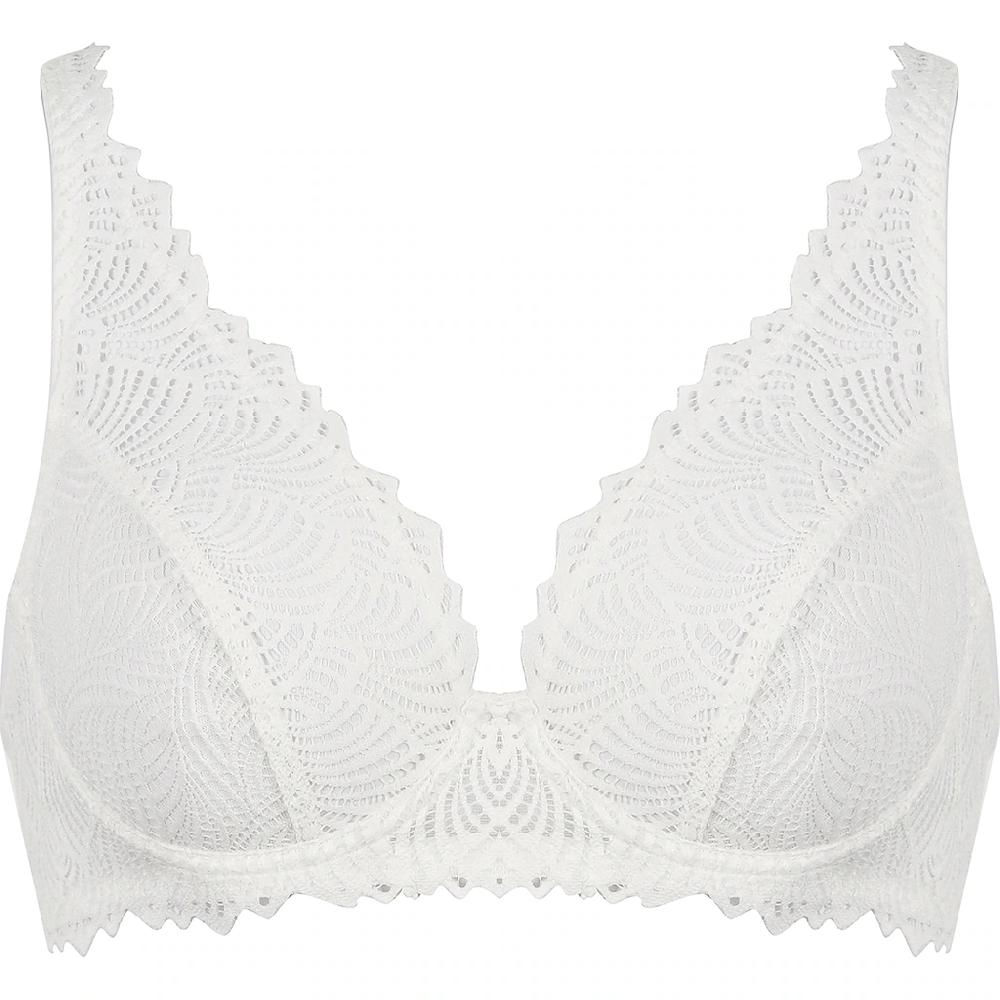 Naturana Bügel-BH mit feiner Stickerei-Optik ▷ für