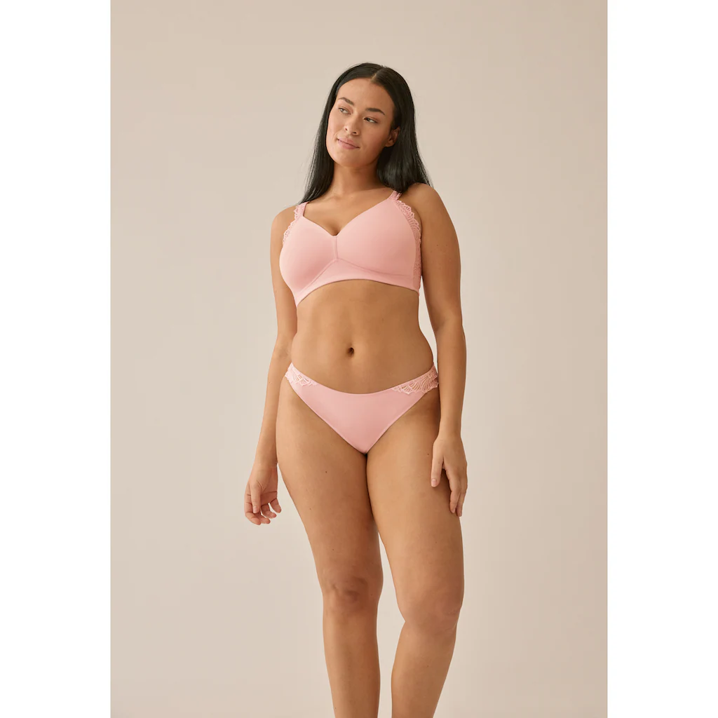 Naturana Bügelloser BH Mit Zarter Spitzendekoration ▷ Für