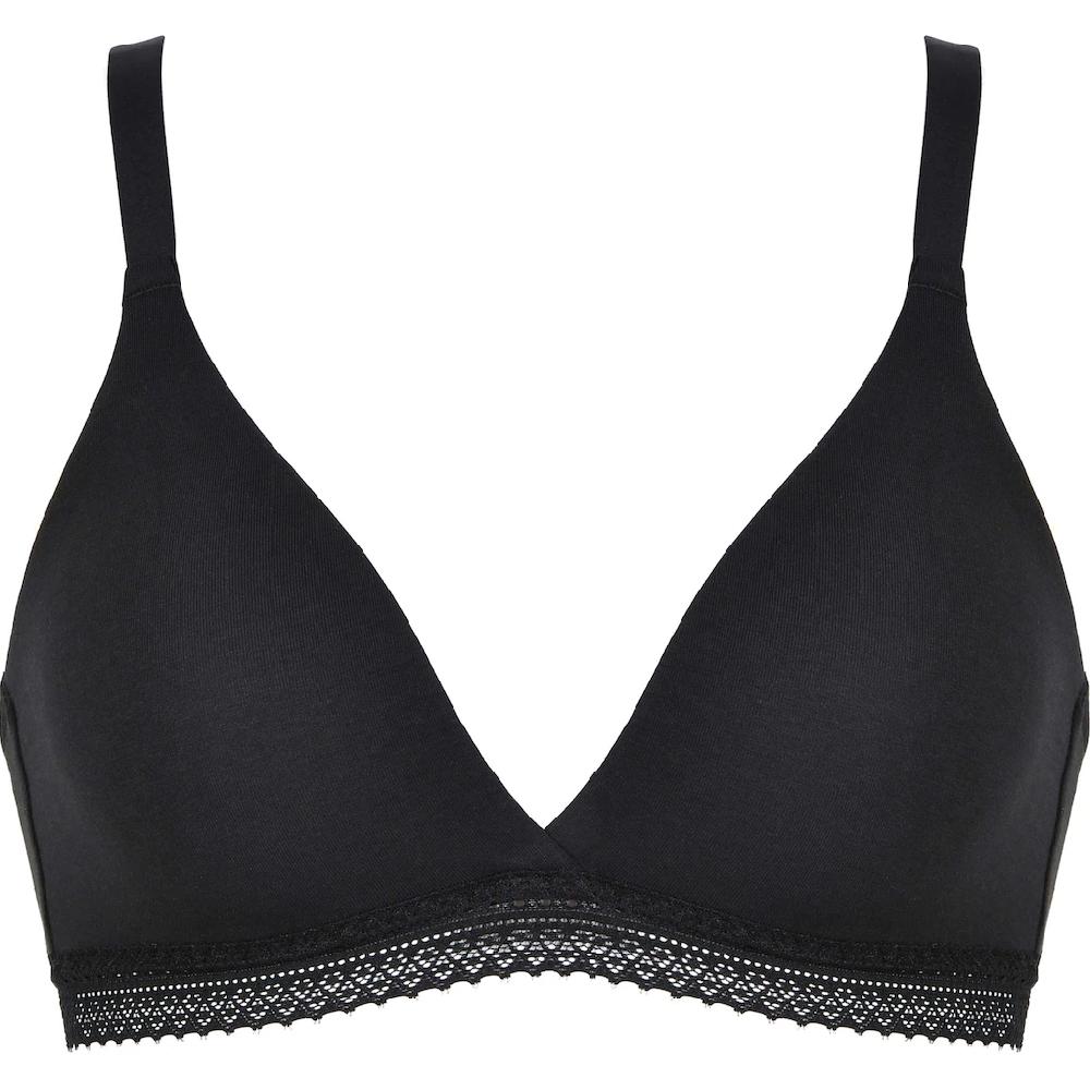 Naturana Soft-BH Mit Feiner Häkelkante ▷ Für