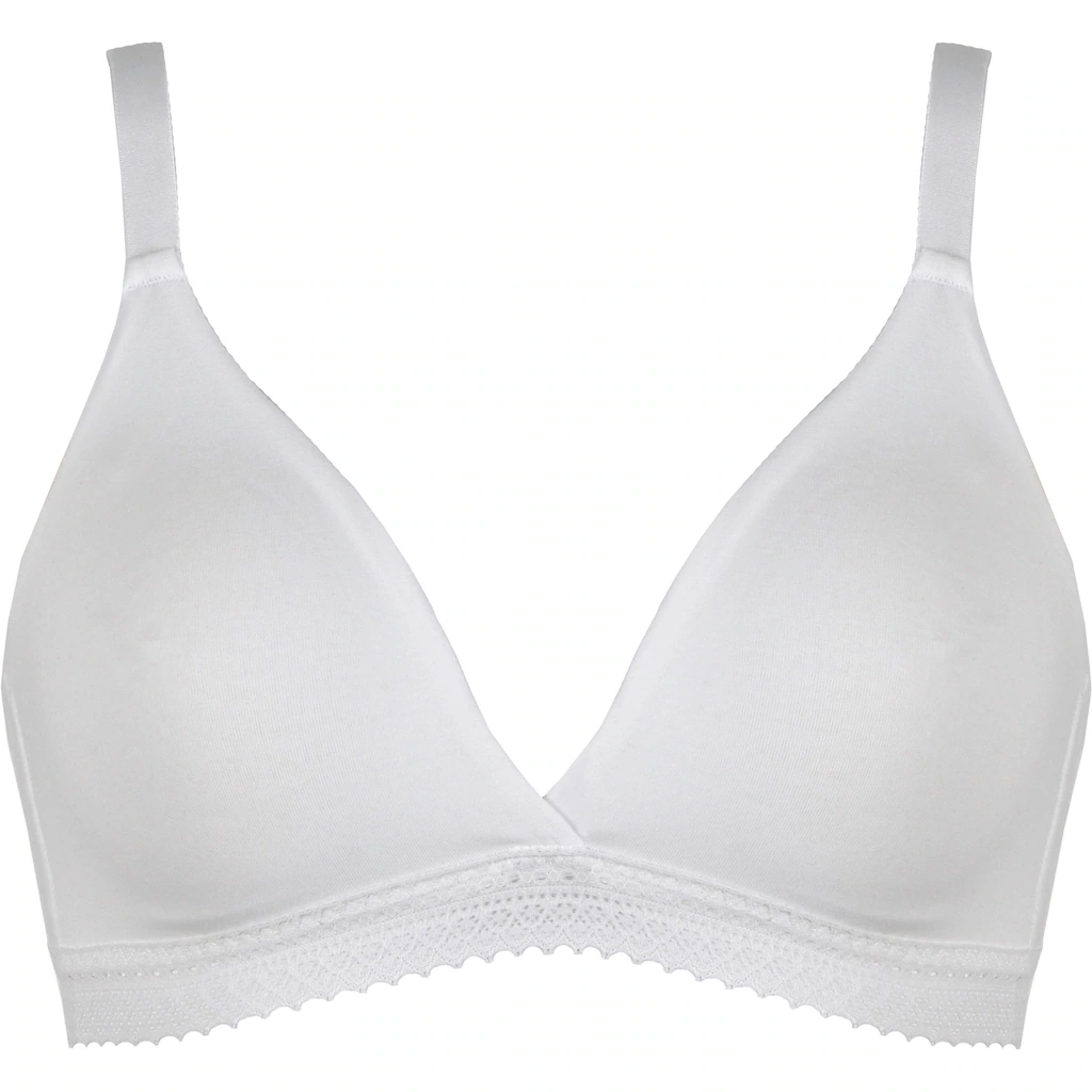 Naturana Soft-BH Mit Feiner Häkelkante ▷ Für