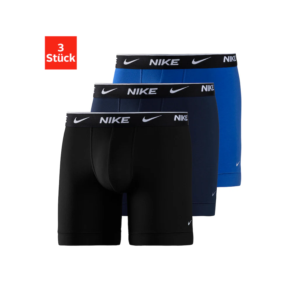 NIKE Underwear Boxer (3 St.) mit besonders langem Bein und Nike Logobund online bestellen
