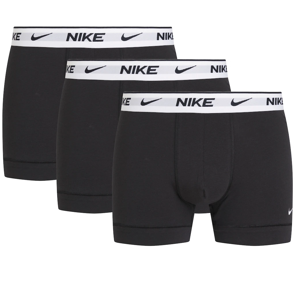 NIKE Underwear Trunk »Nike Dri-FIT Essential Cotton Stretch« (Set 3 St. 3er-Pack) mit Logo auf dem Taillenbund bestellen