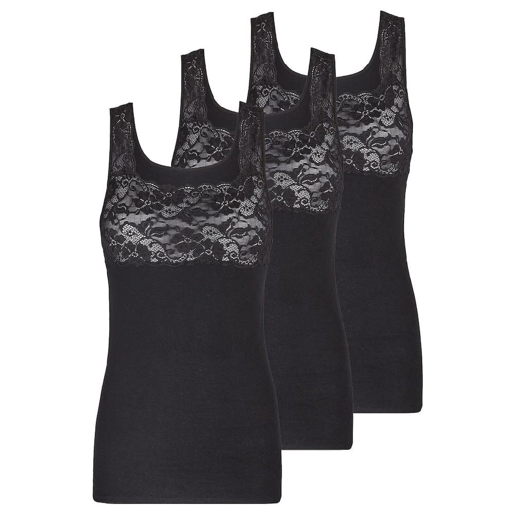 Nina Von C. Achselhemd »3er Pack Damen Achselhemd Fine Cotton« (Spar-Pack 3 Stück St.) bestellen