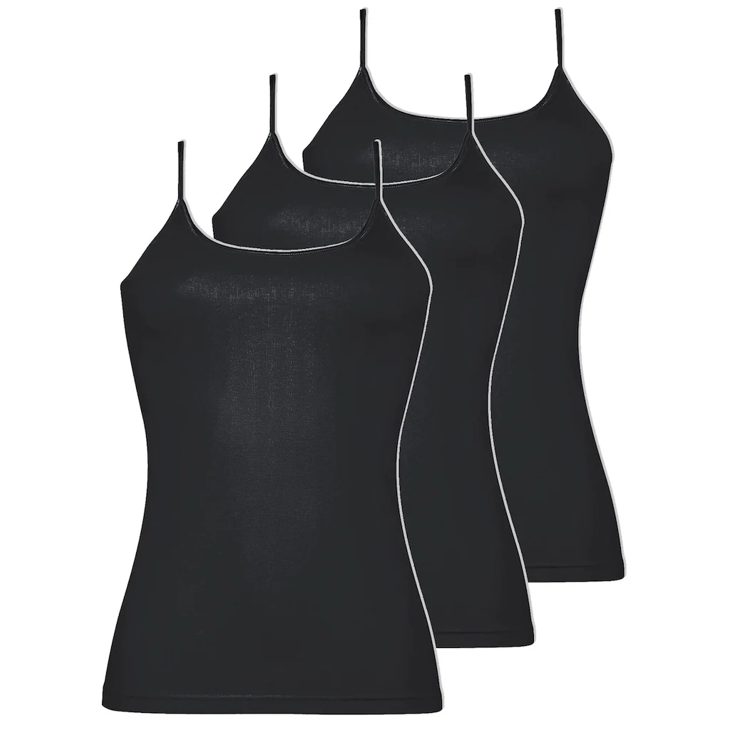Nina Von C. Achseltop »3er Pack Damen Trägerhemd Daily« (Spar-Pack 3 Stück St.) ▷ für