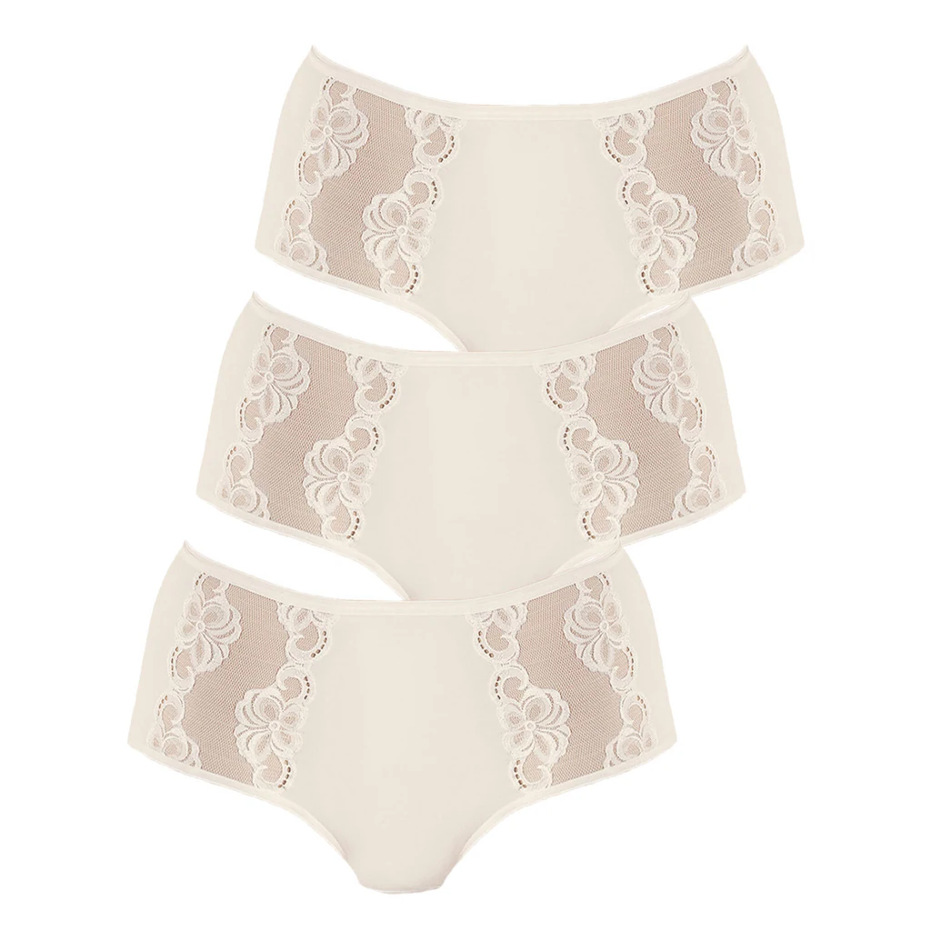 Nina Von C. Taillenslip »3er Pack Damen Taillenslip Slipboutique« (Spar-Pack 3 Stück St.) ▷ für