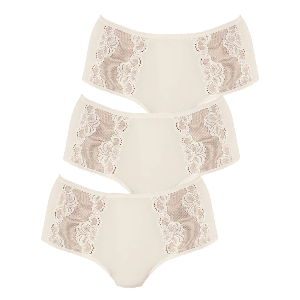 Nina Von C. Taillenslip »3er Pack Damen Taillenslip Slipboutique« (Spar-Pack 3 Stück St.) ▷ für