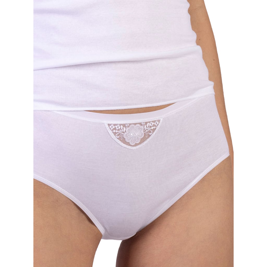 Nina Von C. Taillenslip »Damen Taillenslip - GOTS Fine Cotton« (Spar-Pack 3 Stück St.) Online Bestellen